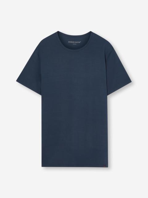 Men's T-Shirt Basel Micro Modal Stretch Navy