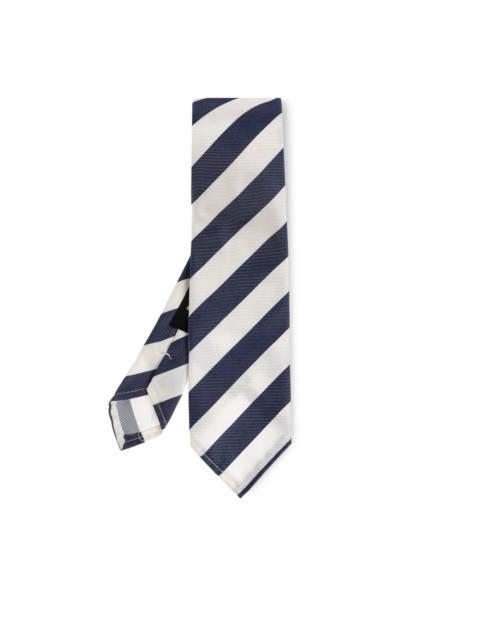 striped tie