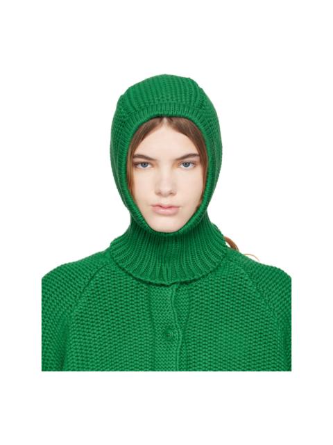 Green Cotton Balaclava