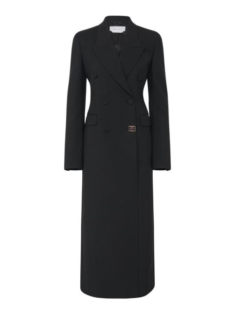 Julien Coat in Black Recycled Wool