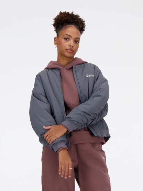 Linear Heritage Woven Bomber Jacket