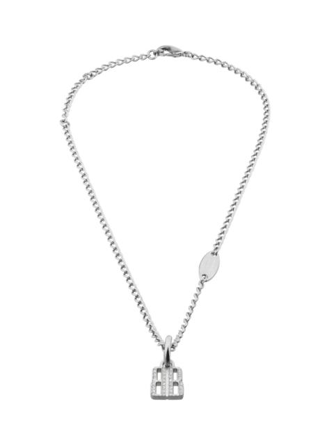 Women's Nano Thin Necklace in Silver
