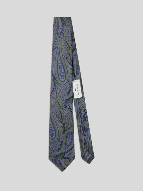 PAISLEY SILK JACQUARD TIE