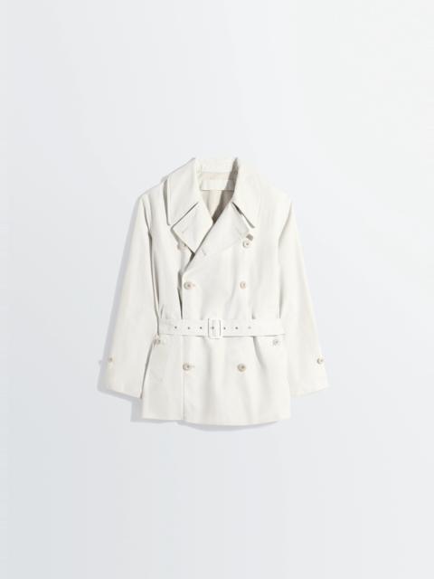 CROPPED TRENCH IN VENTILE® COTTON