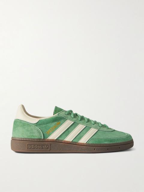 Handball Spezial Leather-Trimmed Suede Sneakers Green