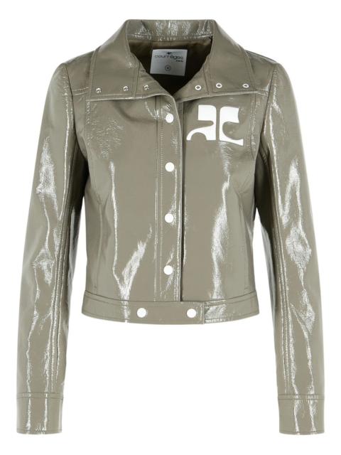 Reedition logo-detail jacket