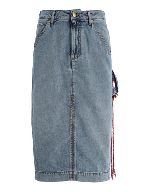 Denim Skirt medium wash