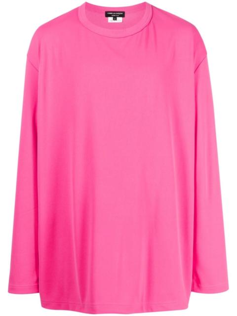 cut-out detailing long-sleeve T-shirt