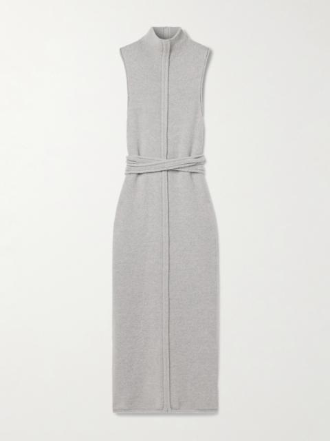 Zola Belted Knitted Midi Dress
