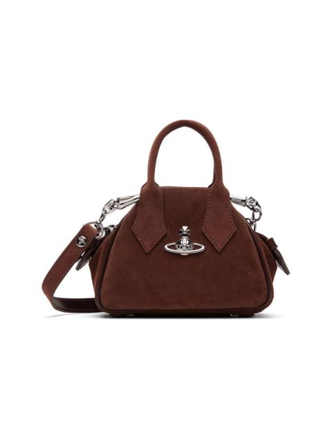 Brown Mini Yasmine Bag