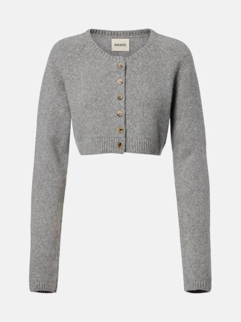 Steph cropped cashmere cardigan