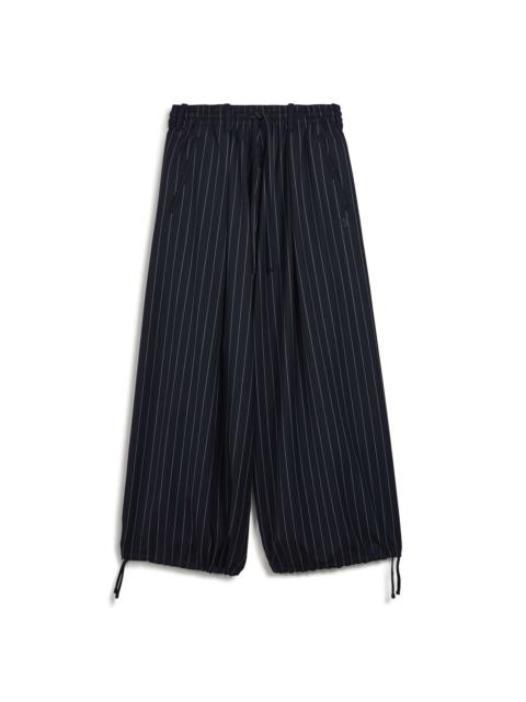 Y-3 RAW-CUT WOOL PANTS – BLACK