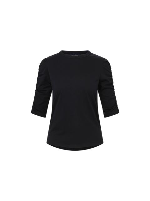 WALDORF RUCHED-SLEEVE TEE