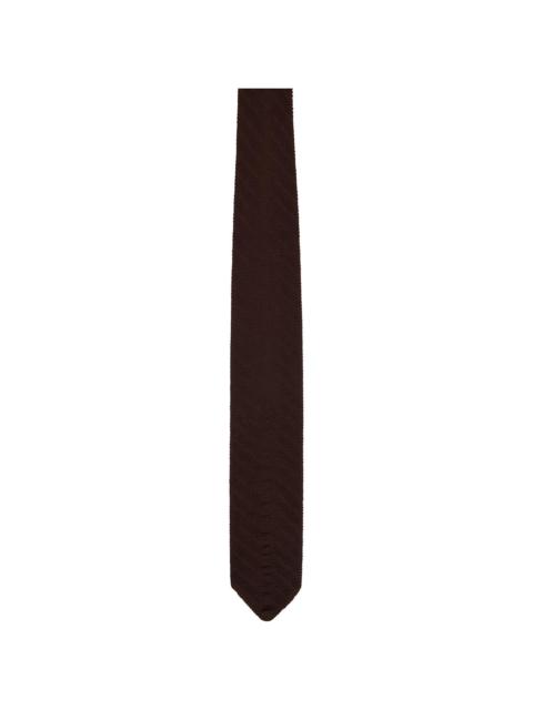 Brown Formal Tie