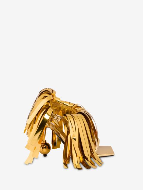 MIRROR EFFECT SANDALS