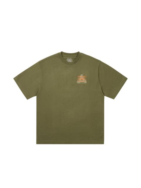 PALACE PORTER LOGO T-SHIRT OLIVE