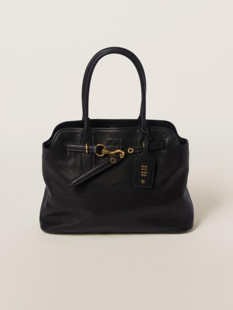 Aventure nappa leather bag