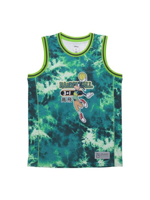 Li-Ning x Disney Graphic Basketball Competition Jersey 'Green' AAYQ105-4