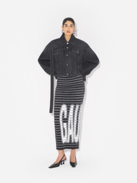 THE BLACK DENIM STRAP JACKET