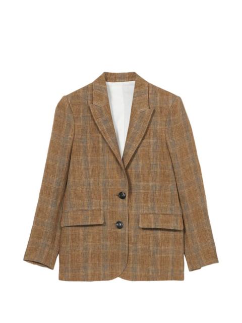 Bella checked blazer