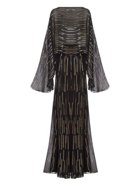 Tribeca striped maxi dress