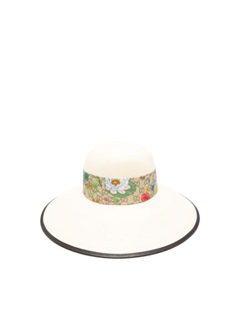 Gucci Flora straw hat