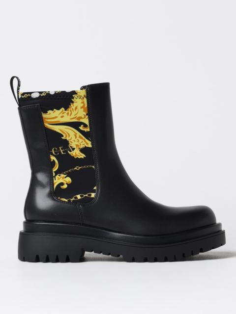Flat ankle boots woman Versace Jeans Couture