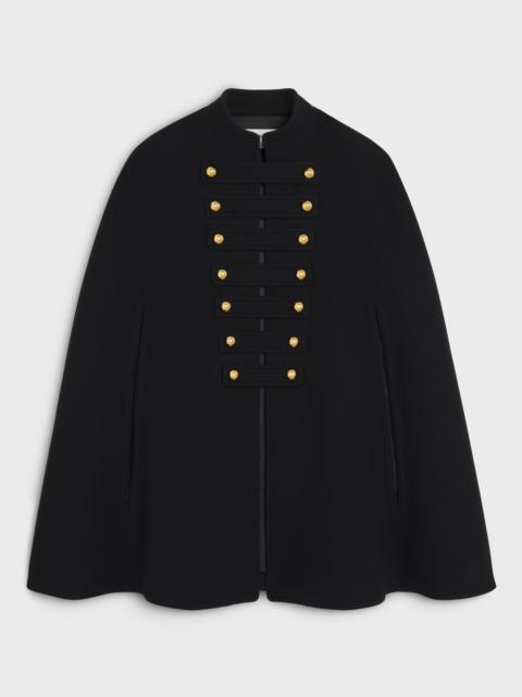ポンチョ・ケープ CELINE OFFICER CAPE IN WOOL AND CASHMERE CLOTH2M18B375S38NO CAPE CELINE WOOL OFFICER IN AND CASHMERE CLOTH2M18B375S38NO ポンチョ・ケープ