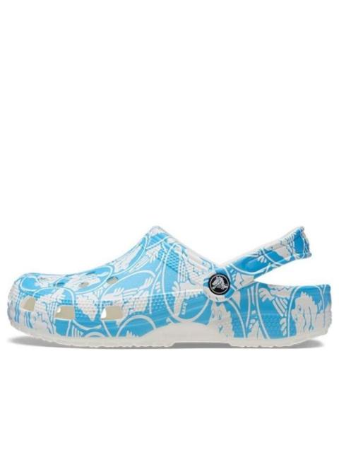 Crocs Classic Duke Print Clogs 'Blue White' 210003-4OX