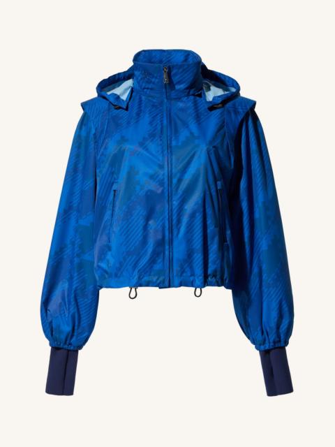 Houndstooth Blouson Jacket