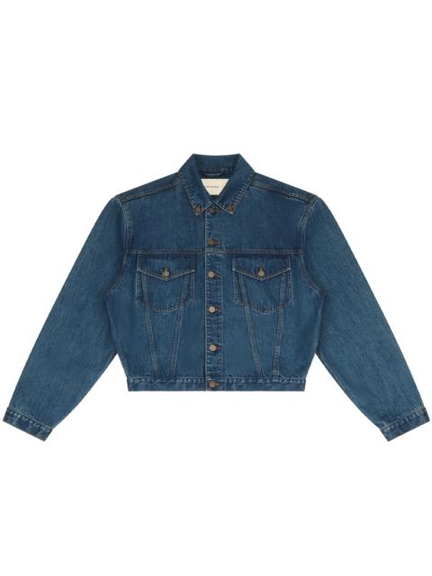 SHRUNKEN DENIM JACKET RIVER WASH