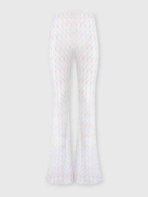 Zig zag lace trousers