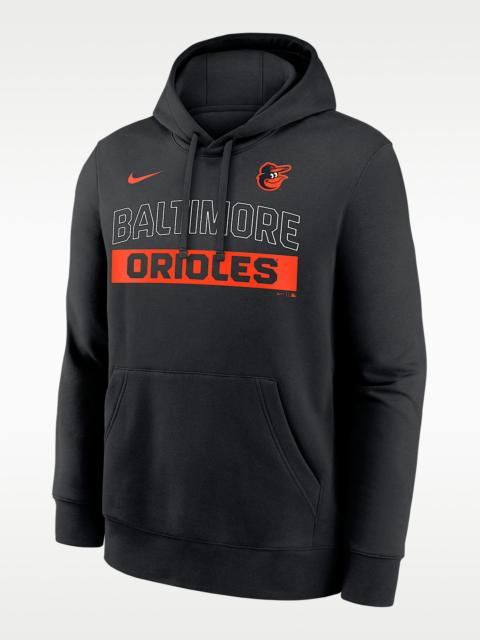 Baltimore Orioles Club Men's Nike MLB Pullover Hoodie