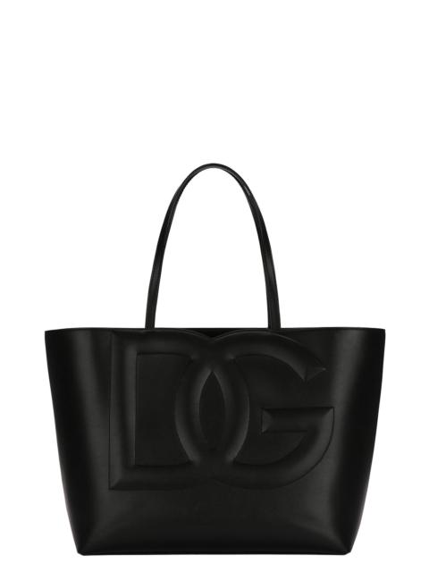 Large DG Logo Tote - Black