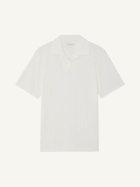 FAUSTINO TERRY JACQUARD POLO