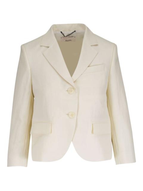 single-breasted blazer