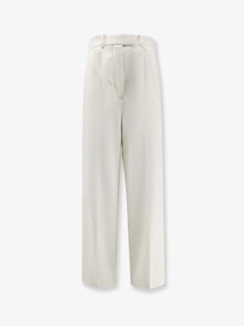 Wool And Mohair Trousers