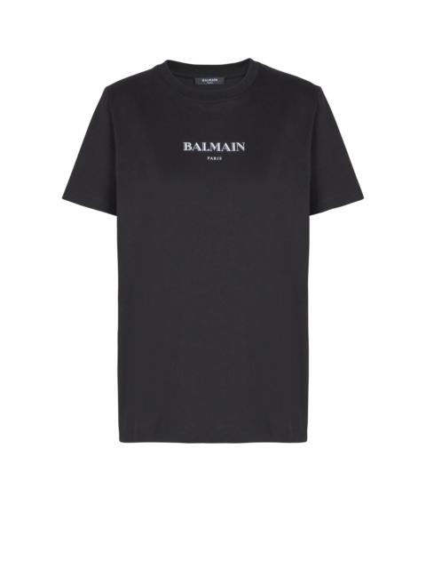 T-shirt with Balmain print