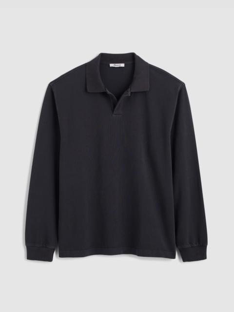 Compact-Knit Polo