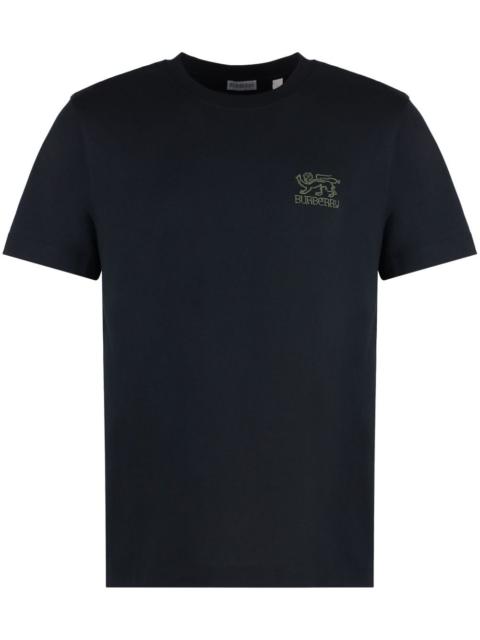 embroidered-logo T-shirt