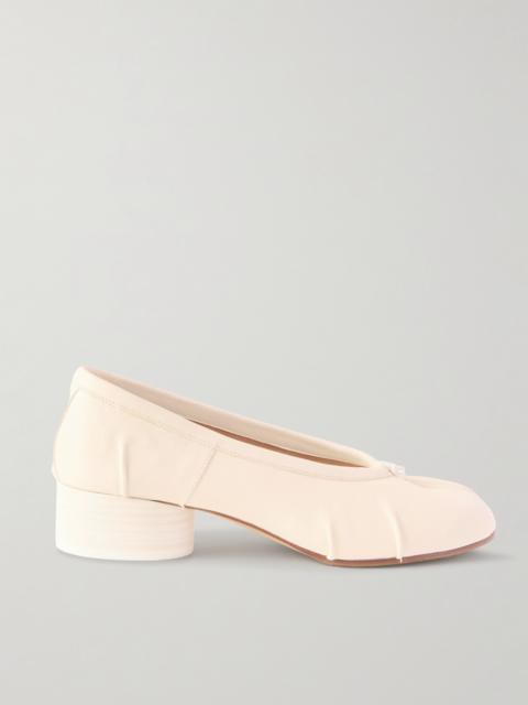 Tabi Ballerina Split-toe Leather Pumps
