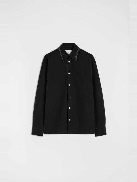Wool Poplin Shirt