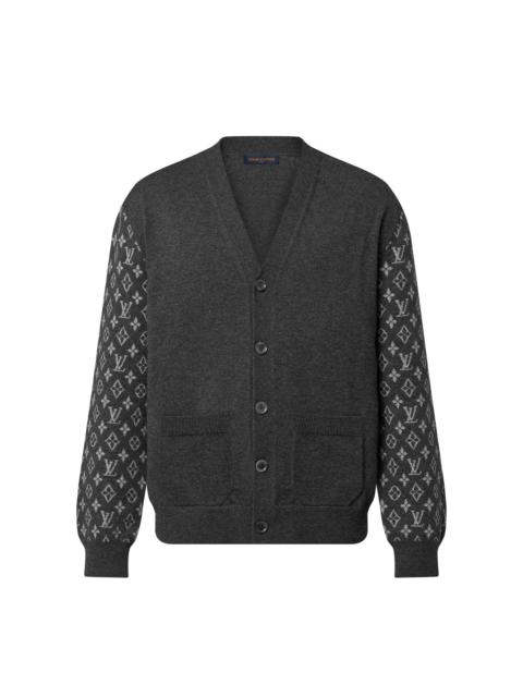 Monogram Mix Cashmere Cardigan