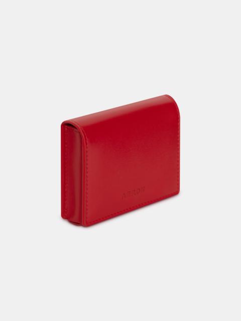 RAYA
Leather flap wallet