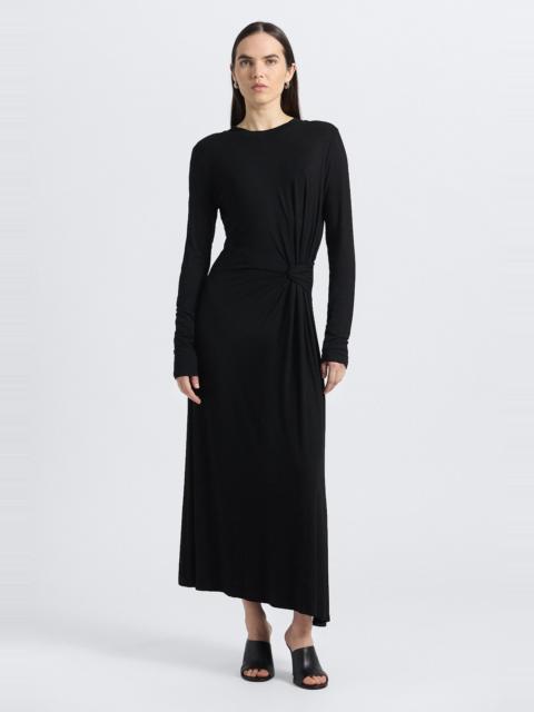 AVISE DRAPED DRESS