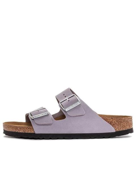 (WMNS) Birkenstock Arizona Soft Footbed Nubuk Leather Narrow Fit 'Purple Fog' 1024241