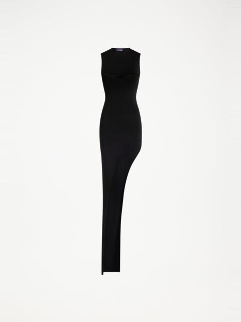 THE LONG ASYMMETRICAL DRESS