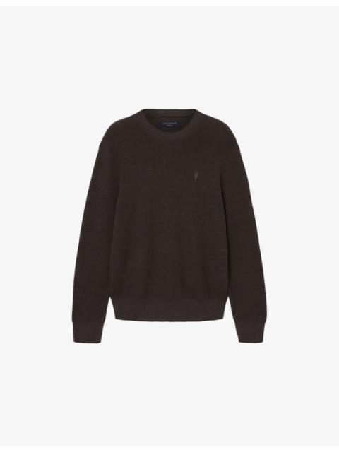 Aspen Logo-Embroidered Cotton and Wool-Blend Jumper