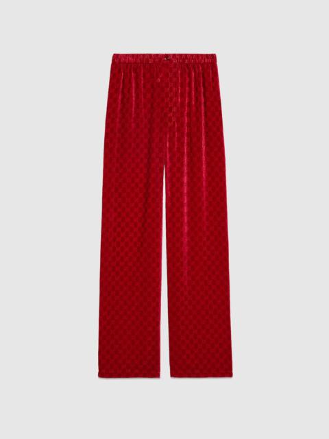 GG devoré velvet pant