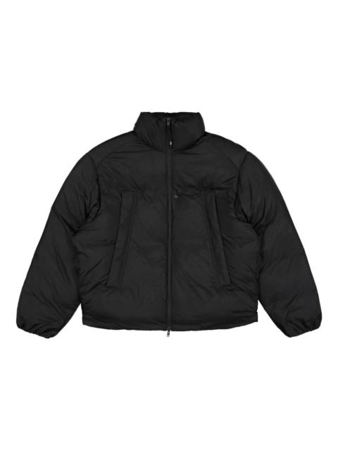 high-neck puffer jacket